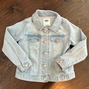 Denim Jacket, light denim, for toddler, size 4T